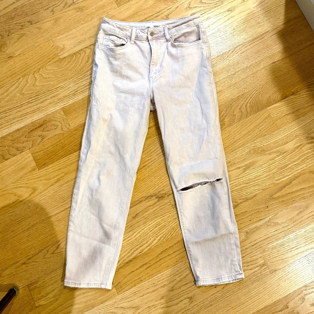 Women's Jeans size 29 blush pink color